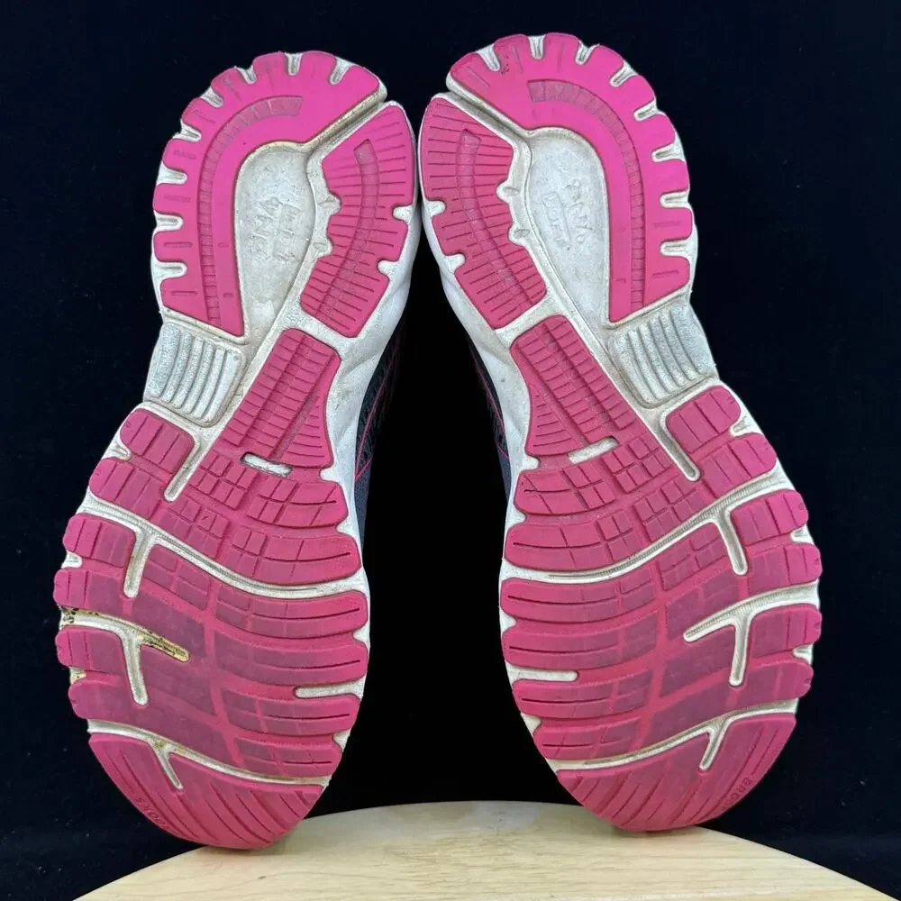 Brooks Adrenaline GTS 19 Women's Running Shoes Gray Pink 1202841B069 Size 10 B